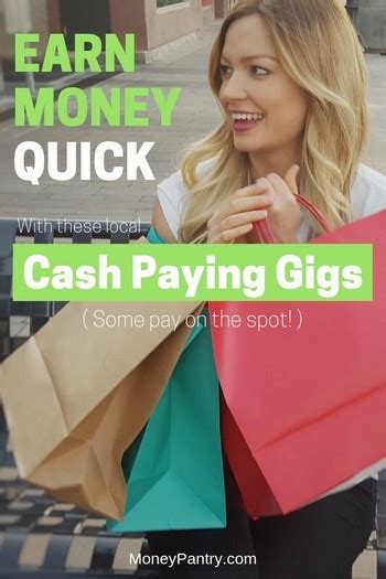 But Craigslist also has a jobs for quick cash section you can use to make money by helping people in your area. . Cash gigs near me